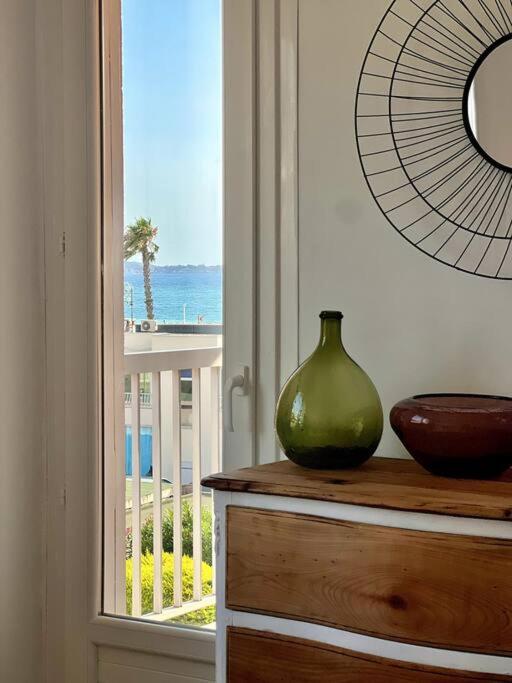Tres Bel Appartement Vue Mer Six-Fours-les-Plages Buitenkant foto