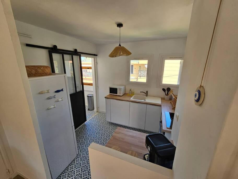 Tres Bel Appartement Vue Mer Six-Fours-les-Plages Buitenkant foto